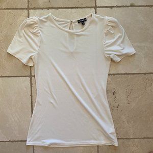 Express Puff Sleeve T-shirt Small Petite